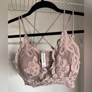 Zenana Outfitters taupe bralette size L